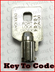 Common Keys - You Select Code from Drop Down Menu