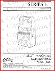 Bally Series E Schematics Manual FO-650-14
