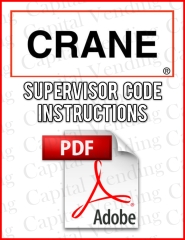 Crane National Vendors Forgotten SUPERVISOR CODE Procedure (P.I.E. Controllers with 2 Arrow Keypa...
