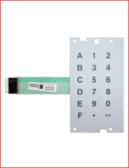 Dixie Narco BevMax 4 Selection Membrane - Tactile