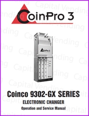Coinco 9302-GX Series CoinPro 3 Electronic Changer Manual