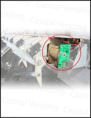 National Vendors Models 472/474 Early Version Motor with Three Pins